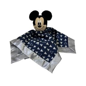 Disney Mickey Mouse Blue and Silver Blanket